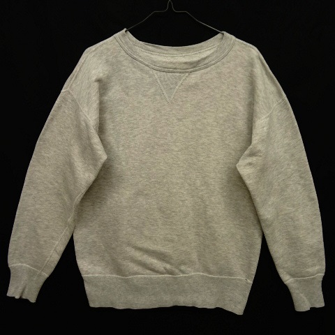 画像: 50'S UNKNOWN 前V セットインスリーブ スウェットシャツ ヘザーグレー (VINTAGE) 「Sweat Shirt」 入荷しました。