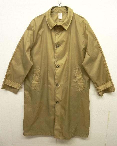画像: UNKNOWN ナイロン バルマカーンコート BEIGE (USED) 「Jacket」 入荷しました。