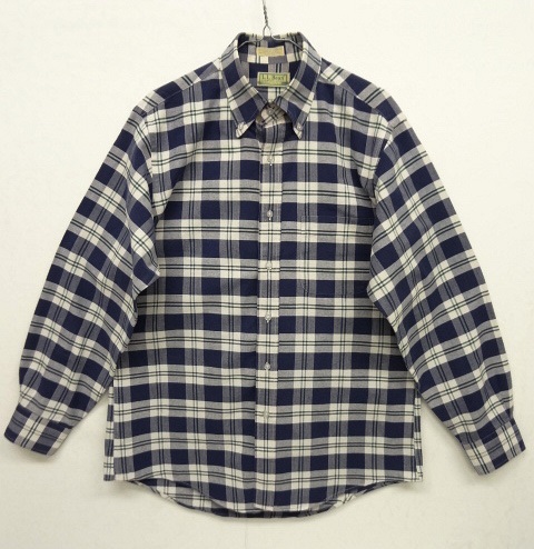 画像: 80'S LL Bean オックスフォード 長袖 BDシャツ チェック柄 USA製 (VINTAGE) 「L/S Shirt」 入荷しました。