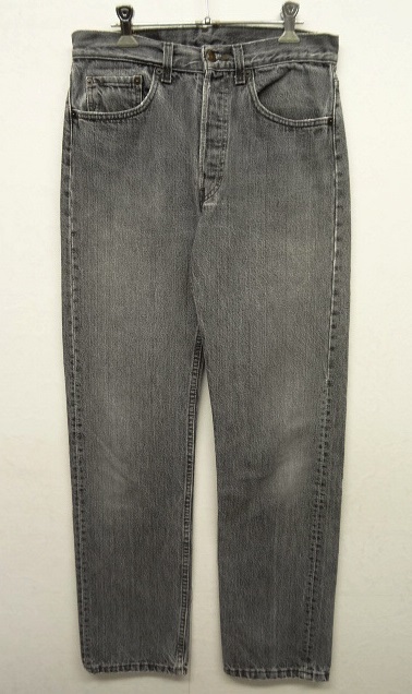 画像: 90'S LEVIS 501 デニム 先染めBLACK USA製 W31L34 (VINTAGE) 「Bottoms」 入荷しました。