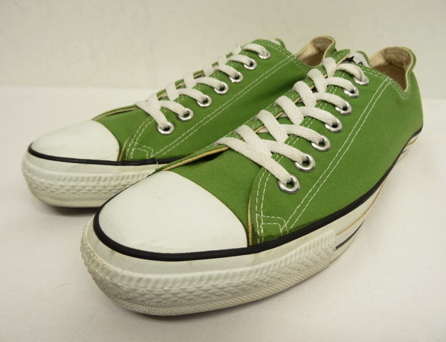 画像: 90'S CONVERSE "ALL STAR LO" キャンバススニーカー LT GREEN USA製 (VINTAGE) 「Shoes」 入荷しました。