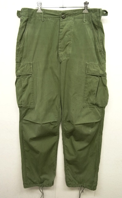 画像: 60'S アメリカ軍 US ARMY "JUNGLE FATIGUE 3rd" ノンリップ カーゴパンツ M-R (VINTAGE) 「Bottoms」 入荷しました。