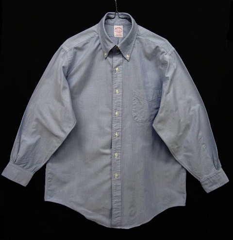 画像: 90'S BROOKS BROTHERS オックスフォード BDシャツ ブルー USA製 (VINTAGE) 「L/S Shirt」 入荷しました。