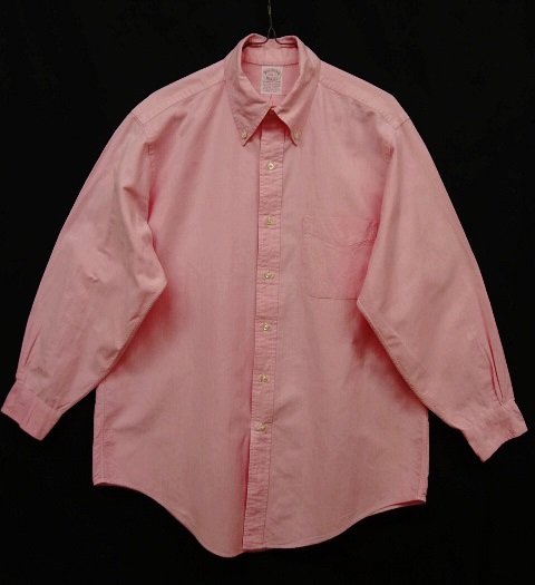 画像: 90'S BROOKS BROTHERS オックスフォード BDシャツ ピンク USA製 (VINTAGE) 「L/S Shirt」 入荷しました。