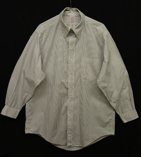 画像: 90'S BROOKS BROTHERS ブロード BDシャツ ストライプ USA製 (VINTAGE) 「L/S Shirt」 入荷しました。