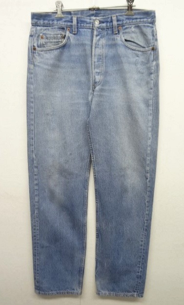 画像: 90'S LEVIS 501 デニム USA製 W34L34 (VINTAGE) 「Bottoms」 入荷しました。