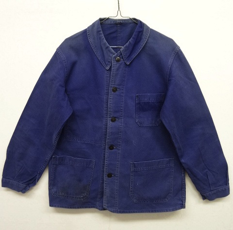 画像: 50'S LE TRES SOUPLE フレンチワーク コットン ワークジャケット カバーオール NAVY (VINTAGE) 「Jacket」 入荷しました。