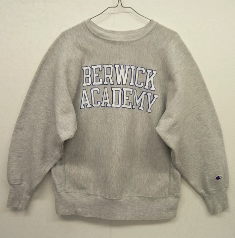 画像: 90'S CHAMPION 刺繍タグ リバースウィーブ グレー USA製 (VINTAGE) 「Sweat Shirt」 入荷しました。