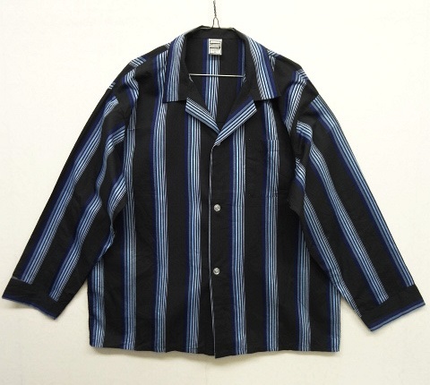 画像: ユーロヴィンテージ パジャマシャツ ストライプ柄 (VINTAGE) 「L/S Shirt」 入荷しました。