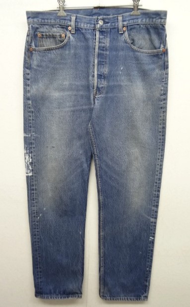 画像: 90'S LEVIS 501 デニム USA製 W38L36 (VINTAGE) 「Bottoms」 入荷しました。