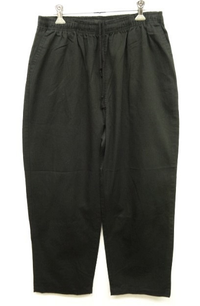 画像: ウエストドローコード付き イージーパンツ BLACK (USED) 「Bottoms」 入荷しました。