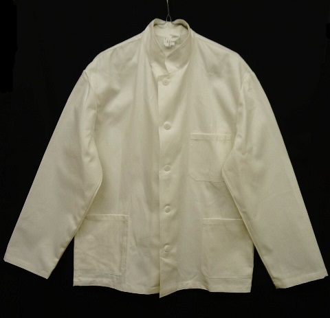 画像: チェコ軍 スタンドカラー ワークジャケット ホワイト (DEADSTOCK) 「Jacket」 入荷しました。