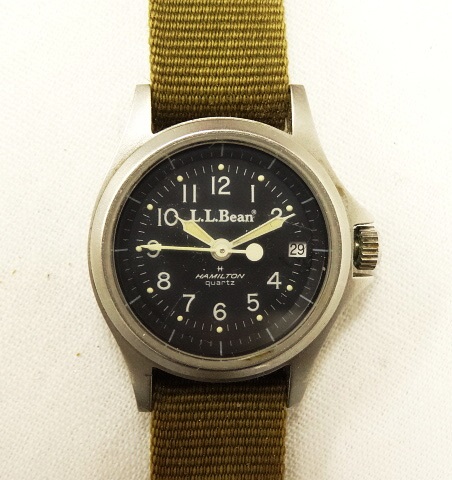 画像: 80'S LL Bean x HAMILTON カレンダー付 フィールドウォッチ 時計 (VINTAGE) 「Accessorie」 入荷しました。