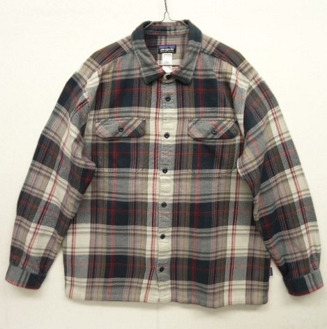 画像: PATAGONIA フランネル ボックスシャツ チェック柄 (USED) 「L/S Shirt」 入荷しました。