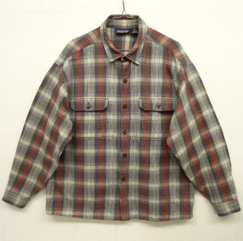 画像: 90'S PATAGONIA 旧タグ 長袖 ボックスシャツ オンブレチェック (VINTAGE) 「L/S Shirt」 入荷しました。
