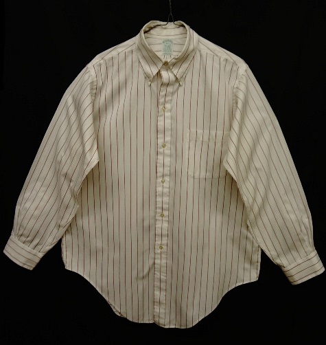 画像: 70'S BROOKS BROTHERS "6ボタン" BDシャツ ストライプ USA製 (VINTAGE) 「L/S Shirt」 入荷しました。