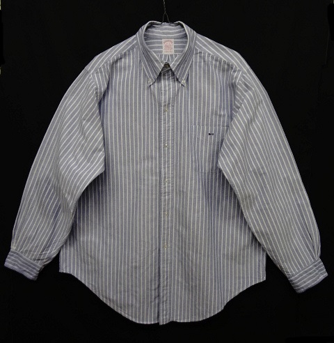 画像: 70'S BROOKS BROTHERS "6ボタン" オックスフォード BDシャツ ストライプ USA製 (VINTAGE) 「L/S Shirt」 入荷しました。