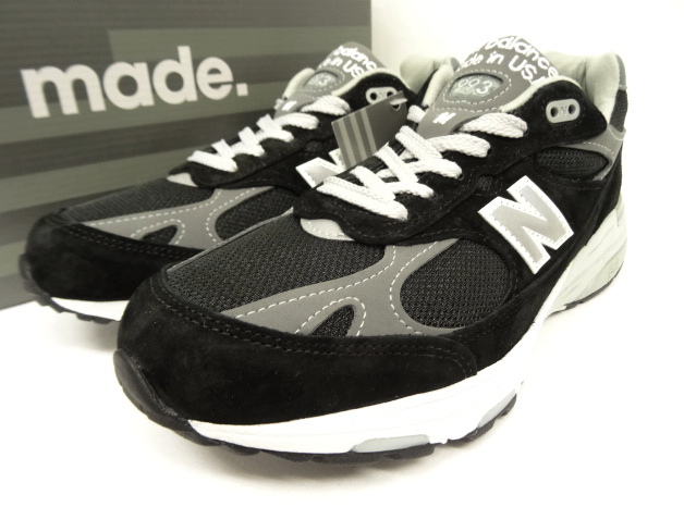 画像: NEW BALANCE MR993BK ブラック USA製 (NEW) 「Shoes」 入荷しました。