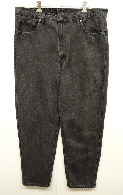 画像: 90'S LEVIS 550 テーパード デニム ブラック USA製 W40L30 (VINTAGE) 「Bottoms」 入荷しました。