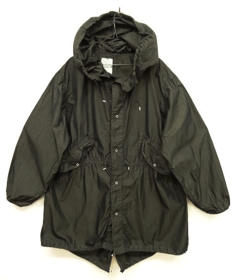 画像: 80'S アメリカ軍 US ARMY コットン/ナイロン スノーカモパーカー 後染めBLACK (VINTAGE) 「Jacket」 入荷しました。