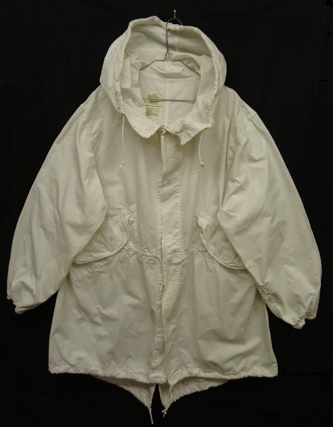 画像: 70'S アメリカ軍 US ARMY コットン100% スノーカモパーカー WHITE (VINTAGE) 「Jacket」 入荷しました。