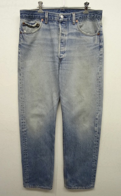 画像: 90'S LEVIS 501 デニム USA製 W36L34 (VINTAGE) 「Bottoms」 入荷しました。