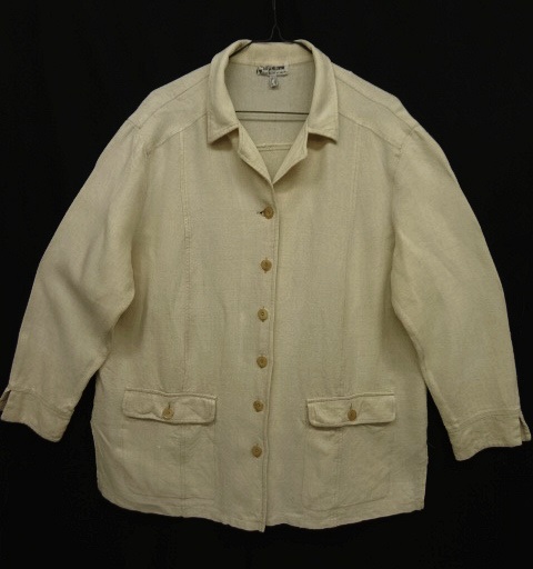 画像: UNKNOWN リネン カバーオール ドイツ製 (USED) 「Jacket」 入荷しました。
