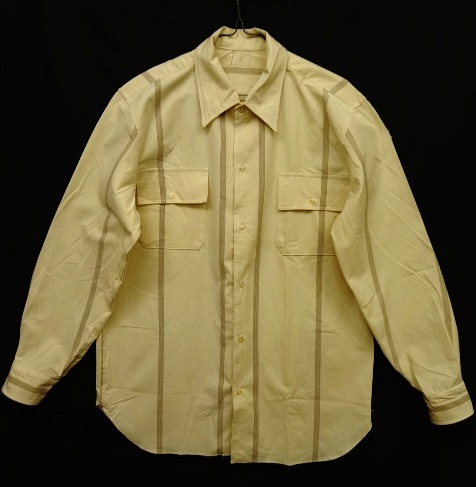 画像: 70'S イタリア軍 プリズナーシャツ ストライプ (DEADSTOCK) 「L/S Shirt」 入荷しました。