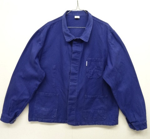 画像: MOLINEL ユーロワーク コットン ワークジャケット カバーオール INK BLUE (VINTAGE) 「Jacket」 入荷しました。