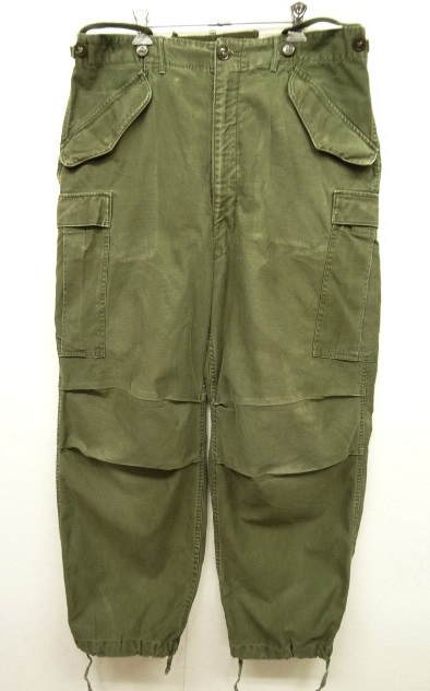 画像: 50'S アメリカ軍 US ARMY M-51 フィールドパンツ WALDES製コの字留めジップ M-R (VINTAGE) 「Bottoms」 入荷しました。