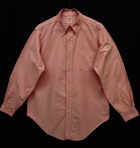 画像: 80'S BROOKS BROTHERS オックスフォード BDシャツ ピンク USA製 (VINTAGE) 「L/S Shirt」 入荷しました。