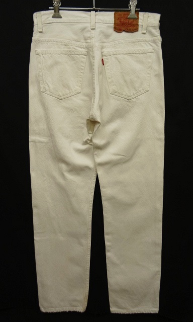 画像: 90'S LEVIS 501 デニム ホワイト USA製 W32L32 (VINTAGE) 「Bottoms」 入荷しました。