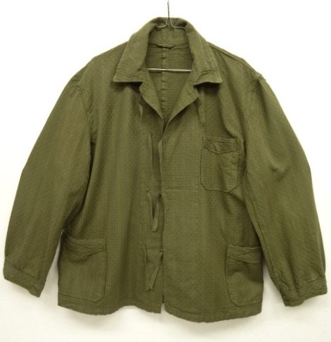 画像: ブルガリア軍 スリーピングシャツ 後染めオリーブ (VINTAGE) 「Jacket」 入荷しました。