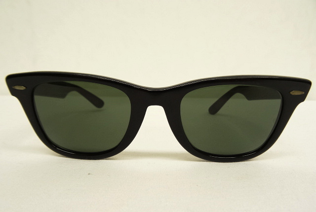 画像: 80'S B&L ボシュロム製 RAY-BAN "WAYFARER" サングラス ブラック USA製 (VINTAGE) 「Accessorie」 入荷しました。
