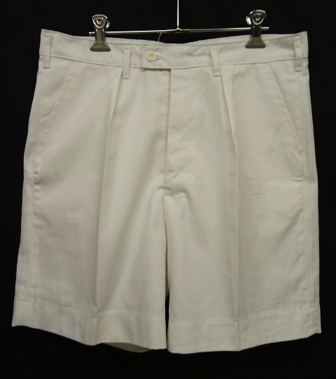 画像: 90'S スウェーデン軍 プリーツ入り チノショーツ WHITE (DEADSTOCK) 「Shorts」 入荷しました。