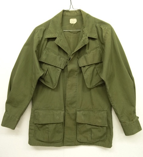 画像: 60'S アメリカ軍 US ARMY "JUNGLE FATIGUE 4th" リップストップ ファティーグジャケット XS-SHORT (VINTAGE) 「Jacket」 入荷しました。