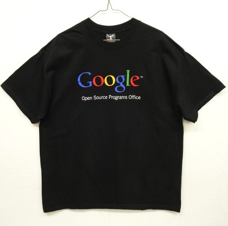 画像: 00'S GOOGLE 両面プリント 半袖 Tシャツ BLACK (VINTAGE) 「T-Shirt」 入荷しました。