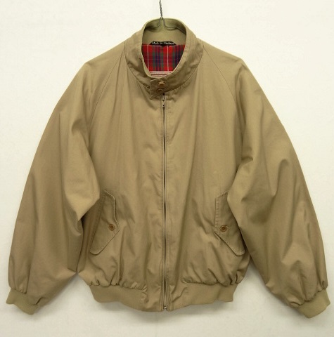画像: 90'S BARACUTA G9 ハリントンジャケット TAN イングランド製 (VINTAGE) 「Jacket」 入荷しました。