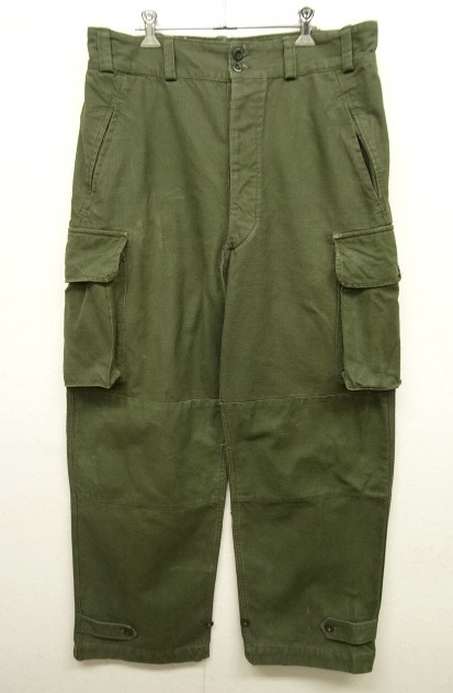 画像: 50'S フランス軍 M47 フィールドパンツ 前期型 OLIVE サイズ92L (VINTAGE) 「Bottoms」 入荷しました。