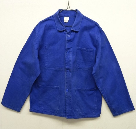 画像: LE SANS PAREIL フレンチワーク コットン ワークジャケット カバーオール BLUE (VINTAGE) 「Jacket」 入荷しました。
