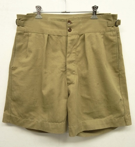 画像: 40'S オーストラリア軍 グルカショーツ BEIGE (VINTAGE) 「Shorts」 入荷しました。