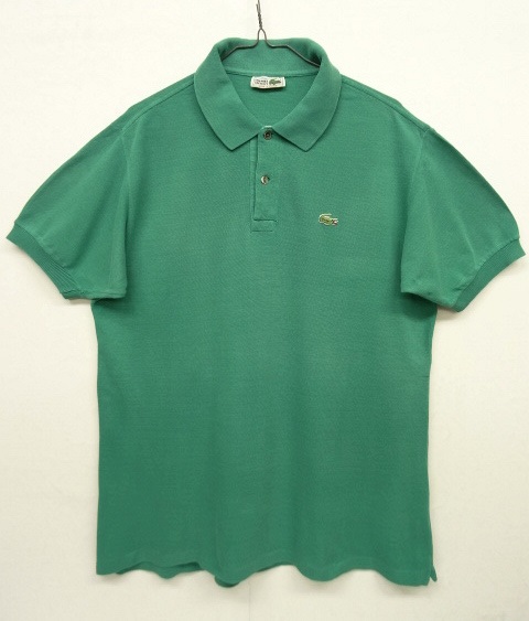 画像: 70'S CHEMISE LACOSTE ポロシャツ グリーン フランス製 (VINTAGE) 「S/S Polo」 入荷しました。