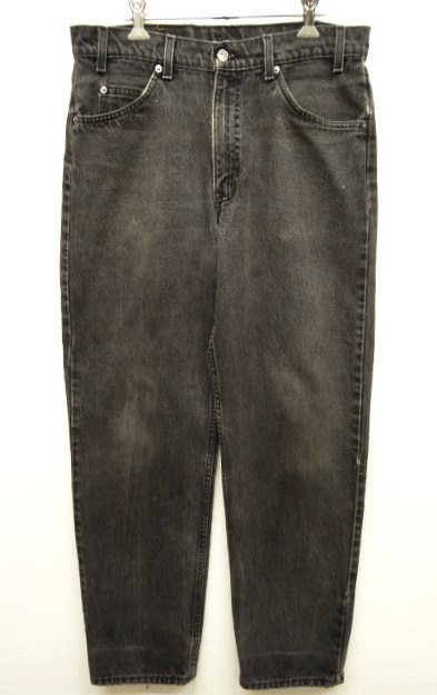 画像: 90'S LEVIS 550 テーパード デニム ブラック USA製 W33L30 (VINTAGE) 「Bottoms」 入荷しました。
