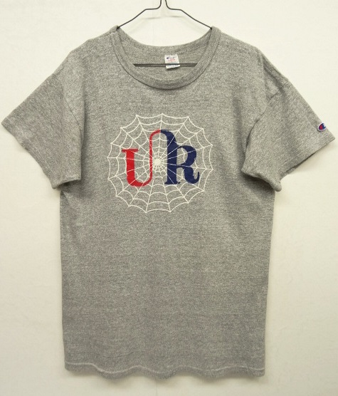 画像: 80'S CHAMPION トリコタグ 88/12 Tシャツ 杢グレー USA製 (VINTAGE) 「T-Shirt」 入荷しました。
