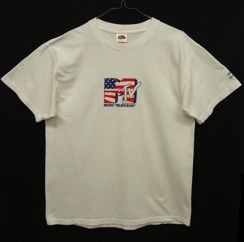 画像: 01'S MTV 9.11 追悼 限定Tシャツ ホワイト/星条旗 (VINTAGE) 「T-Shirt」 入荷しました。