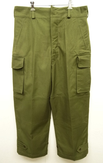 画像: 50'S フランス軍 M47 フィールドパンツ 前期型 OLIVE サイズ25 (DEADSTOCK) 「Bottoms」 入荷しました。