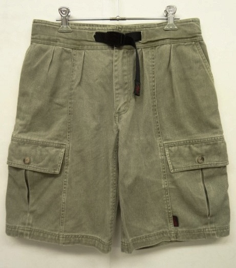 画像: 90'S GRAMICCI ベルト付き カーゴショーツ カーキ USA製 (VINTAGE) 「Shorts」 入荷しました。