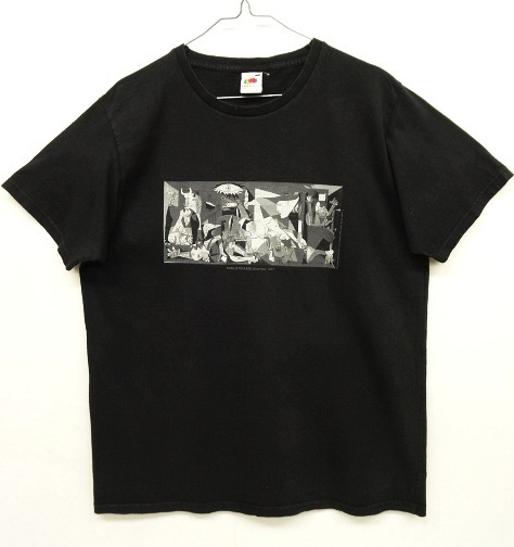 画像: 00'S PABLO PICASSO "GUERNICA" 半袖 Tシャツ ブラック (VINTAGE) 「T-Shirt」 入荷しました。