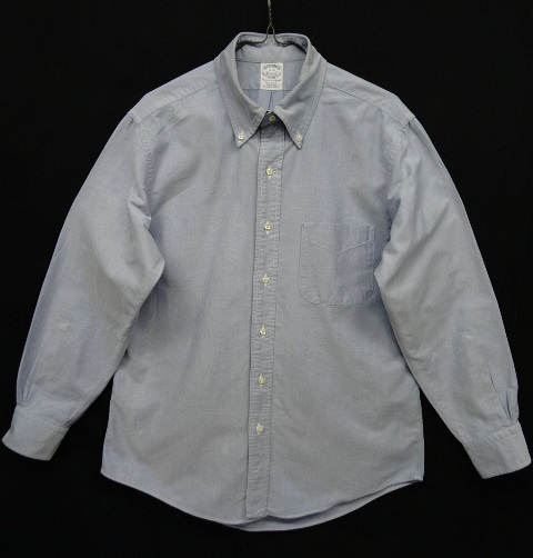 画像: 90'S BROOKS BROTHERS オックスフォード BDシャツ ブルー USA製 (VINTAGE) 「L/S Shirt」 入荷しました。