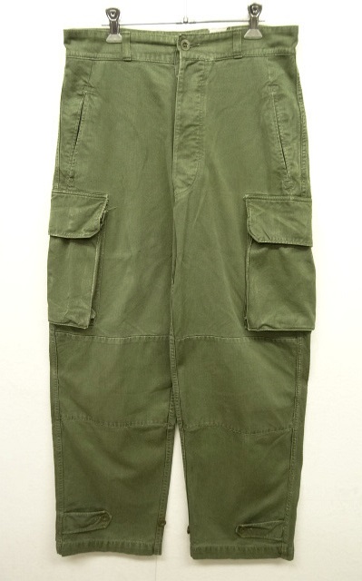 画像: 50'S フランス軍 M47 HBT フィールドパンツ 後期型 OLIVE サイズ31 (VINTAGE) 「Bottoms」 入荷しました。